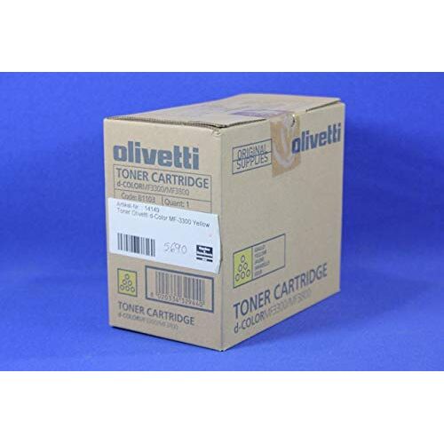 Olivetti B1103 Cartridge 10000 pagina's gele tonercartridge & cartridge – tonercartridge & cartridges (patroon, geel, cartridge, , D-COLOR mf3300/3800, doos)