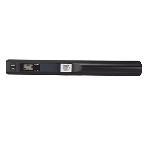 DAUZ Draagbare Documentscanner, Draagbare Handscanner Drive Gratis Eenvoudige Bediening Klein Formaat voor foto's voor Documenten (BLACK)