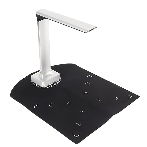 Dpofirs 12MP Overhead Documentscanner, 3840x2880 Resolutie Hefbare USB-boekscannercamera met OCR-functie voor Win, Draagbare Documentcamera's voor Lesgeven in Zakelijk Leren