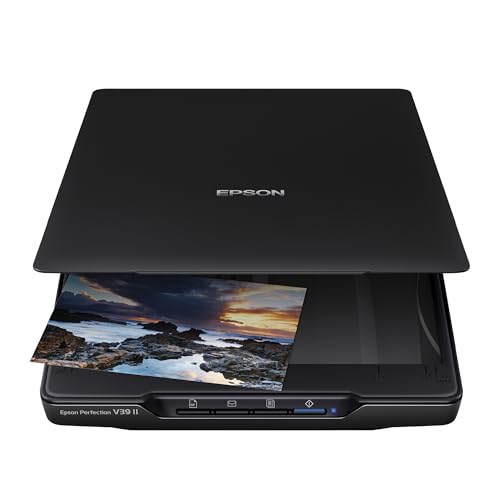 Epson Perfection V39 II foto- en documentscanner, zwart