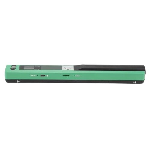 Jectse Documentscanner, Brede Toepassing, Goede Compatibiliteit, Fotoscanner, ABS, 3 Resolutiemodi voor Bankieren (GREEN)