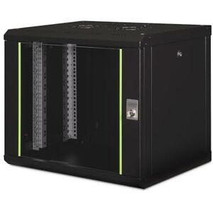 Digitus Netwerkkast 19 inch rack 9HE Wandmontage 450 mm diep Draagvermogen 100 kg Unique Serie zwart Digitus Netwerkkast 19 inch rack 9HE Wandmontage 450 mm diep Draagvermogen 100 kg Unique Serie zwart