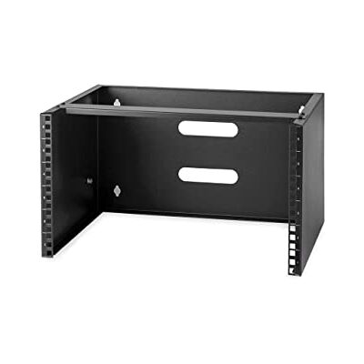 StarTech 6U 36 cm diep serverrack wandmontage beugel voor patchpanelen Open frame 2-palen serverkast, muur half rack, voor server/IT-apparaten, netwerkswitches StarTech 6U 36 cm diep serverrack wandmontage beugel voor patchpanelen Open frame 2-palen serverkast, muur half rack, voor server/IT-apparaten, netwerkswitches