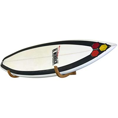 COR Surf Bamboo Surfboard Wall Mount The Original Single Surf Rack (Brown) COR Surf Bamboo Surfboard Wall Mount The Original Single Surf Rack (Brown)