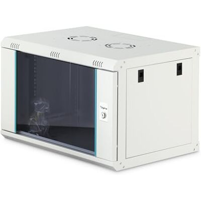 Digitus netwerkkast – 19-inch rack 7U – Ongemonteerd – Wandmontage – 450 mm diepte – 320 mm bruikbare diepte – 60 kg draagvermogen – Glazen deur – Dynamic-N-serie – Grijs Digitus netwerkkast – 19-inch rack 7U – Ongemonteerd – Wandmontage – 450 mm diepte – 320 mm bruikbare diepte – 60 kg draagvermogen – Glazen deur – Dynamic-N-serie – Grijs