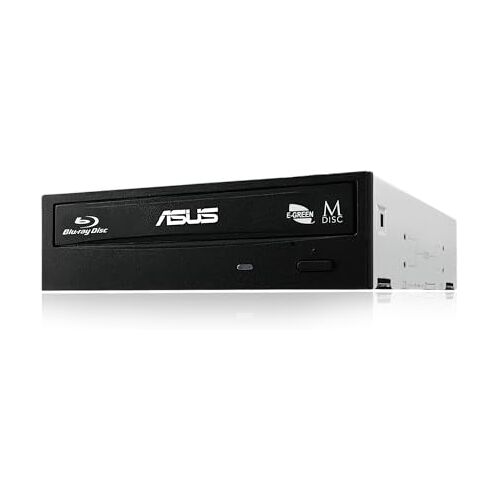 Asus BW-16D1HT Silent interne Blu-Ray-brander (16x BD-R (SL), 12x BD-R (DL), 16x DVD±R), bulk, BDXL, Sata, zwart