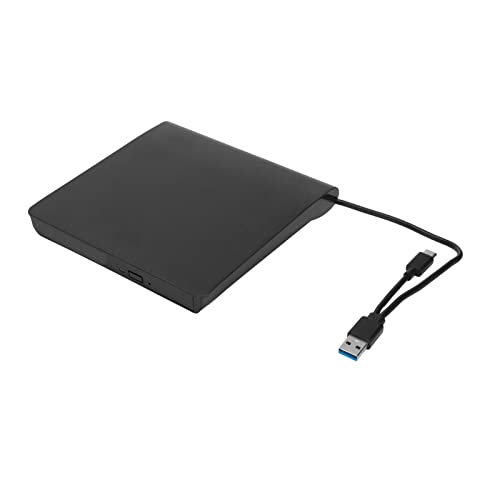 Goshyda Externe Dvd-Drive, USB 3.0 Draagbare Cd-rom-speler voor Optische Drive voor Laptopbrander, Herschrijver, voor 12,7 Mm 9,5 Mm SATA Dvd-rw-drive