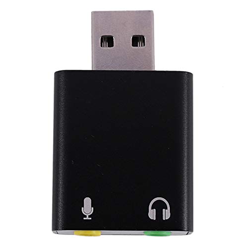 Guindxan 7,1 kanaals legering USB bladen kaart computer externe bladen kaart USB 7.1 bladen kaart analoge bladen kaart