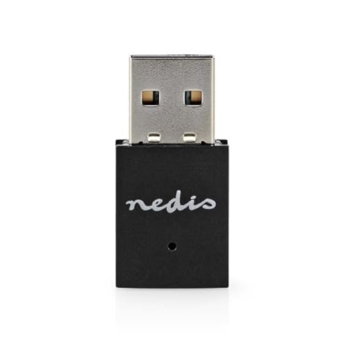 NEDIS Netwerkdongle   Wi-Fi   N300   2.4 GHz   USB2.0   Wi-Fi snelheid totaal: 300 Mbps   Windows 10 / Windows 11 / Windows 8