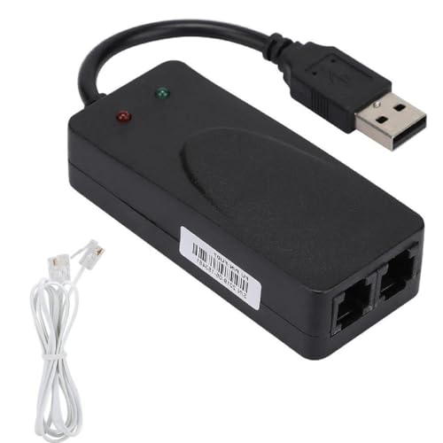 Lamala USB 2.0 56K Fax Modem 56K Externe Modem USB 56K Externe Dial Up Voice Fax Data Modem Fit Voor Win7 Win8 Win10 XP Fax Modem