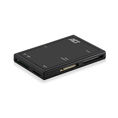 ACT 5-In-1 Externe SD-Kaartlezer, Voor Micro SD/SD/MMC/SDHC/CF/XD/MS/MS Duo Geheugenkaarten, 3.0 USB-Kaartlezer AC6370