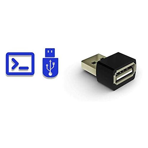 KeyGrabber Forensic Keylogger Max 16 GB Ultracompacte USB-hardware-keylogger met programmeerbare toetsinjectie voor penetratietests