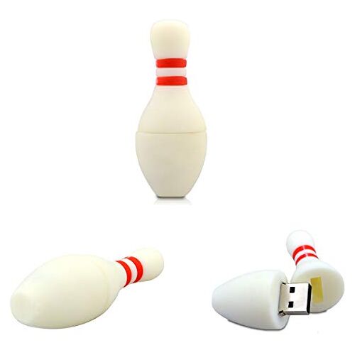 H-Customs Bowling Pin Bowlen USB Stick 64 GB USB 2.0