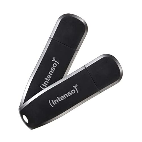 Intenso Speed Line 2x128GB Geheugenstick USB-stick 3.2 Gen 1x1, zwart