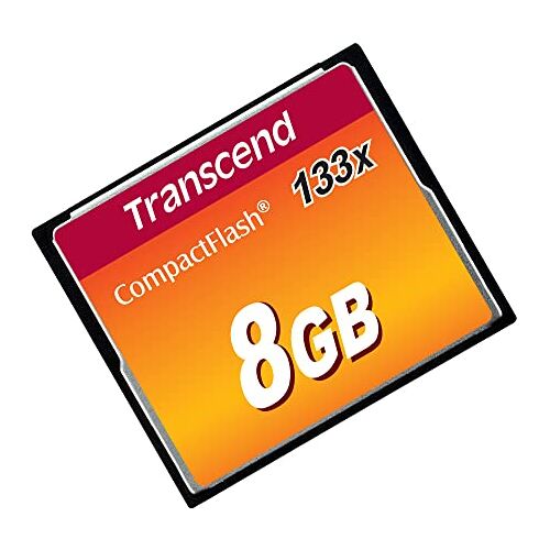 Transcend TS8GCF133 8GB   CompactFlash 133-kaarten