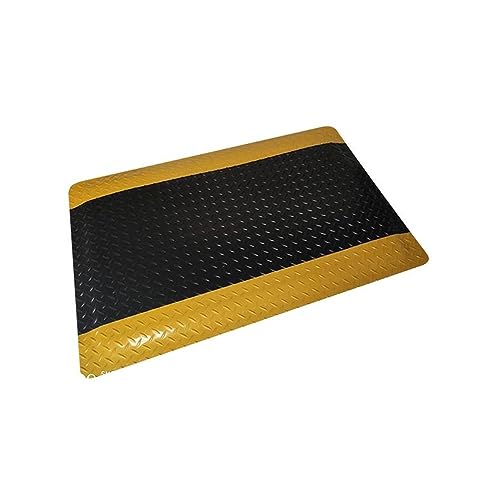 NURII Vinyl zware spons industriële anti-vermoeidheid vloermat, 20 mm dikke commerciële antislip antistatische pad voor commercieel industrieel werk thuis (kleur: zwart, maat: 80 x 40 x 2 cm/31 x 16 x 0,8