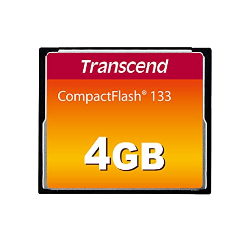 Transcend TS4GCF133 4GB   CompactFlash 133-kaarten