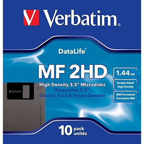 Verbatim MF-2HD Datalife 8,9 cm (3,5 inch) diskettes 10-pack