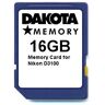 DSP Memory 16 GB Memory Card voor Nikon D3100