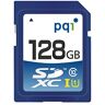 PQI SD10U11-128 8GB SDXC klasse 10 Flash Memory (128 GB, SDXC, klasse 10, blauw)