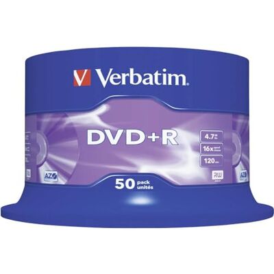 Verbatim DVD onbewerkt Spindel. 50 Stuk Niet-specified. Verbatim DVD onbewerkt Spindel. 50 Stuk Niet-specified.