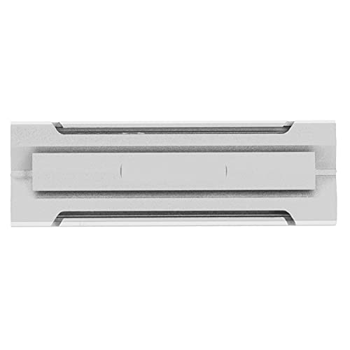 Bewinner M.2 SSD-behuizing Koellichaam, Aluminium Harde Schijven Koellichaam Koeler, Duurzame Schijf Warmteafvoer met Twee Koellichamen voor M.2 2280 Solid-state Harde Schijven (Zilver)