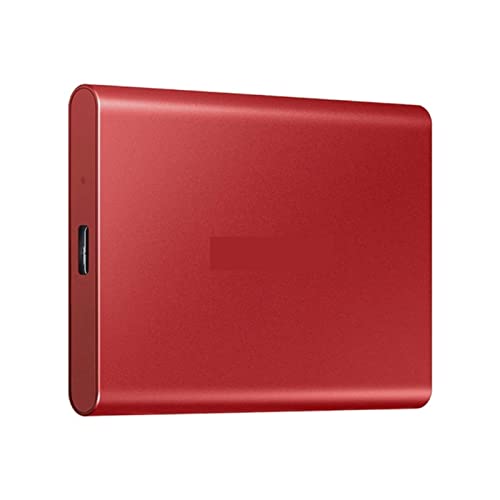 RIPIAN externe harde schijf T5 2TB 1TB 500GB Externe SSD USB3.1 Gen2 Externe Solid State Hard Drives, T7 Draagbare SSD 1TB 500GB externe harde schijf (Color : T7 Red, Size : 500GB)