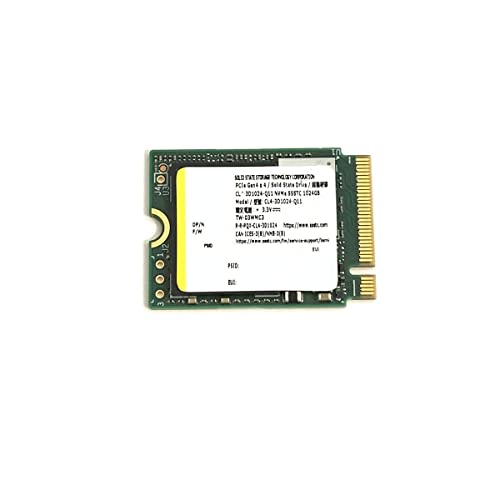 SSSTC 1 TB SSD M.2 2230 30 mm 1024 GB NVMe PCIe 4.0 Gen4 x4 CL4-3D1024-Q11 Solid State Drive voor Surface Pro Stoomdek Dell HP Lenovo Laptop Ultrabook Tablet