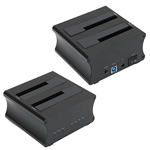 Pasamer Harde Schijf Docking Station Offline Kloon 100-240V Externe Harde Schijf Docking Station 6 Gbps voor 2.5 inch SSD 3.5 EU-stekker