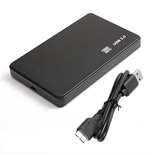 Lubrol USB 3.0 harde schijf behuizing, 5 Gbit/s, 2,5 inch (6,35 cm) HDD-behuizing, SATA-behuizing, externe harde schijf behuizing