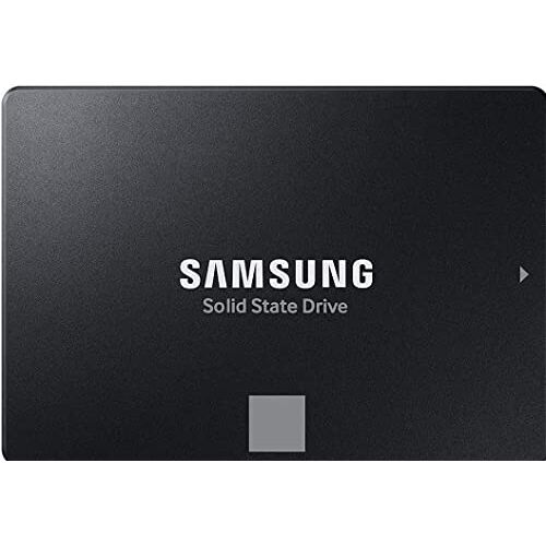 Samsung 870 EVO SATA III 2,5" SSD, 4TB, 560MB/s lezen, 530MB/s schrijven, interne SSD, harde schijf voor snelle gegevensoverdracht, MZ-77E4T0B/EU