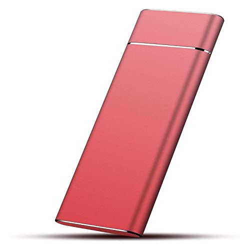 RIPIAN externe harde schijf Uitbreiding HDD Drive Disk 500 GB 1 TB 2 TB 4 TB USB3.0 Externe HDD Draagbare Externe Harde Schijf externe harde schijf (Color : Burgundy)