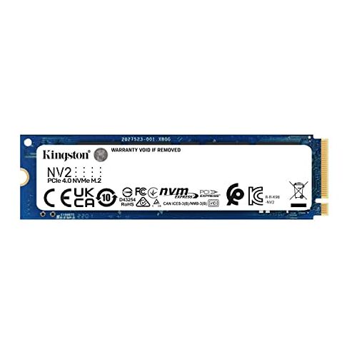 Kingston NV2 NVMe PCIe 4.0 SSD 500G M.2 2280 SNV2S/500GB