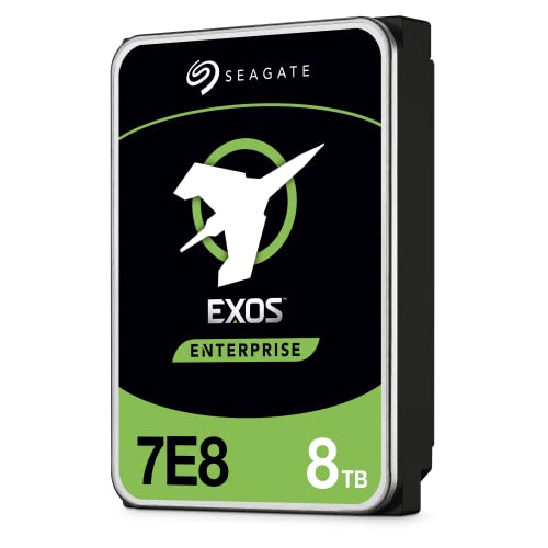 Seagate Exos 7E8, 8 TB, Interne Harde Schijf, SAS, 3,5", voor Bedrijven en Datacenters (ST8000NM0075)