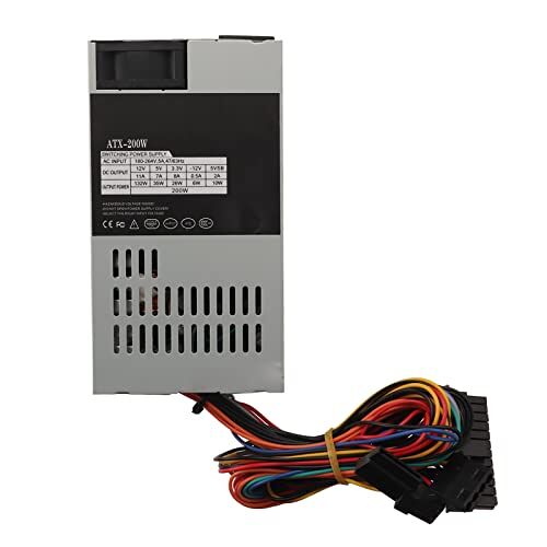 Sxhlseller 200 W Gaming-pc-voeding, 4-pins Modulaire Gaming-voeding Snelle Koeling voor Vista voor Win 7, Geluidsarme Desktopvoeding Plug and Play, Meervoudige Bescherming, 180-264 V