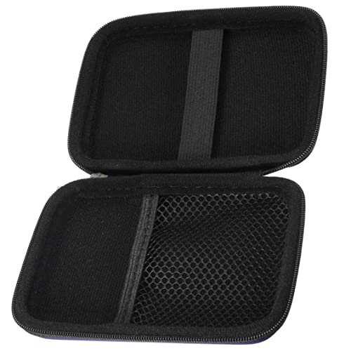 BEAHING Harde Schijf Tas Externe Zak Anti-Stof Anti-Shock Cover Case Voor Harde Schijf HDD 2.5 Inch Draagbare EVA Nylon Rood, Case Voor Harde Schijf