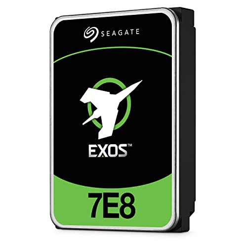 Seagate Exos 7E8, 1 TB, Interne Harde Schijf, SAS, 3,5", voor Bedrijven en Datacenters (ST1000NM0045)