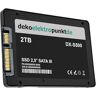 dekoelektropunktde 2TB SSD harde schijf geschikt voor Toshiba Satellite A110-198 A110-203 A110-212 A110-22553, Alternatieve vervanging