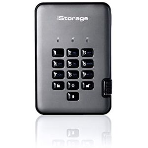 iStorage diskAshur PRO2 SSD 16TB Veilige Solid State aandrijving FIPS Level 3   Stof- en Waterbestendige   Hardware encryptie. IS-DAP2-256-SSD-16000-C-X