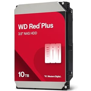 WD Red Plus 10TB NAS 3.5" Interne Harde Schijf 7200 RPM, SATA 6Gb/s, CMR, 512MB Cache WD Red Plus 10TB NAS 3.5" Interne Harde Schijf 7200 RPM, SATA 6Gb/s, CMR, 512MB Cache