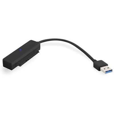 Brightium USB 3.1-kabel met SATA-adapter voor 2,5 inch SSD's en HD-harde schijven, ideaal voor snelle overdrachten en externe opslagverbindingen. Brightium USB 3.1-kabel met SATA-adapter voor 2,5 inch SSD's en HD-harde schijven, ideaal voor snelle overdrachten en externe opslagverbindingen.
