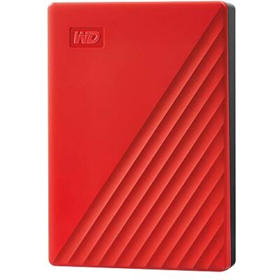 WD My Passport 6 TB Draagbare HDD, USB 3.0, met software voor apparaatbeheer, back-up en wachtwoordbescherming, Geschikt voor PC, Xbox en Playstation, Rood WD My Passport 6 TB Draagbare HDD, USB 3.0, met software voor apparaatbeheer, back-up en wachtwoordbescherming, Geschikt voor PC, Xbox en Playstation, Rood