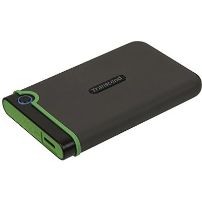 Transcend TS1TSJ25M3S 1TB Storejet 25M3S rugged 2,5'' externe harde schijf USB 3.1 Gen 1 interface Iron Gray Transcend TS1TSJ25M3S 1TB Storejet 25M3S rugged 2,5'' externe harde schijf USB 3.1 Gen 1 interface Iron Gray