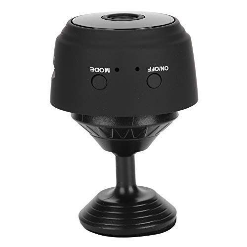 Omabeta Draadloze Camera Mini Wifi Camera App Monitor A9 Infrarood Nachtzicht 1080p Draadloze Camera Domecamera's Huisbeveiligingssysteem(zwart)