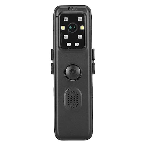 VBESTLIFE Mini Draagbare Camera, 1080P WiFi Back Clip Body Camera Videorecorder met Nachtzicht en Loop-opname, Draagbare Camcorder, voor Thuis Buiten