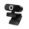 Logilink UA0371 Pro Full HD USB-webcam met microfoon voor scherpe videogesprekken via Skype/Google Meet/FaceTime/FB Messenger/etc.