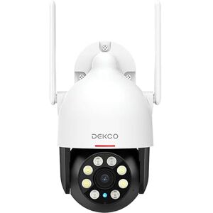 DEKCO Buiten Camera Wi-Fi - 2K QHD, 166° Kijkhoek, Kleuren Nachtzicht DEKCO Buiten Camera Wi-Fi - 2K QHD, 166° Kijkhoek, Kleuren Nachtzicht