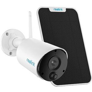 REOLINK 2K 3MP Argus Eco met zonnepaneel Beveiligings Camera Buiten voor thuis, Draadloze Outdoor WiFi Batterij Camera Buiten, IR Nachtzicht PIR Bewegingsdetectie, 2-Weg Audio microSD Card Slot REOLINK 2K 3MP Argus Eco met zonnepaneel Beveiligings Camera Buiten voor thuis, Draadloze Outdoor WiFi Batterij Camera Buiten, IR Nachtzicht PIR Bewegingsdetectie, 2-Weg Audio microSD Card Slot