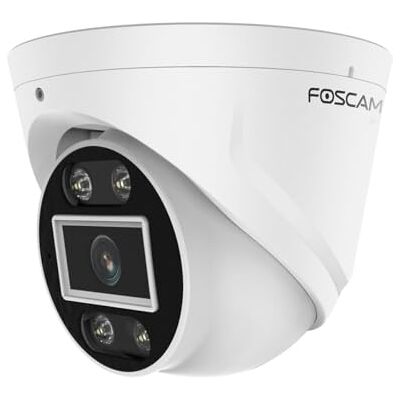 Foscam T8ep Dome IP-beveiligingscamera voor buiten, 3840 x 2160 pixels, muur (t8eP-w) Foscam T8ep Dome IP-beveiligingscamera voor buiten, 3840 x 2160 pixels, muur (t8eP-w)