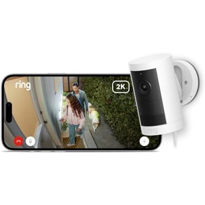 Ring Buitencamera Plus met stekkeradapter (nieuwste generatie) – 2K met Vision – zelf te installeren beveiligingscamera – alternatief voor CCTV – Gratis -proefabonnement van 30 dagen Ring Buitencamera Plus met stekkeradapter (nieuwste generatie) – 2K met Vision – zelf te installeren beveiligingscamera – alternatief voor CCTV – Gratis -proefabonnement van 30 dagen